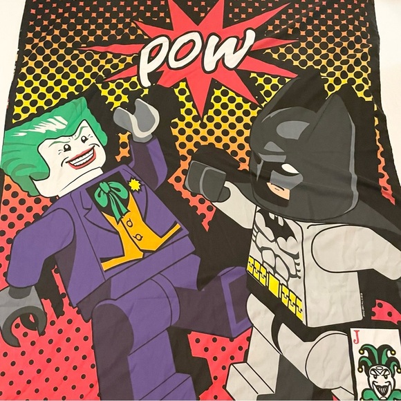 LEGO Batman and Joker Duvet Cover 77” x 52” - Picture 1 of 16